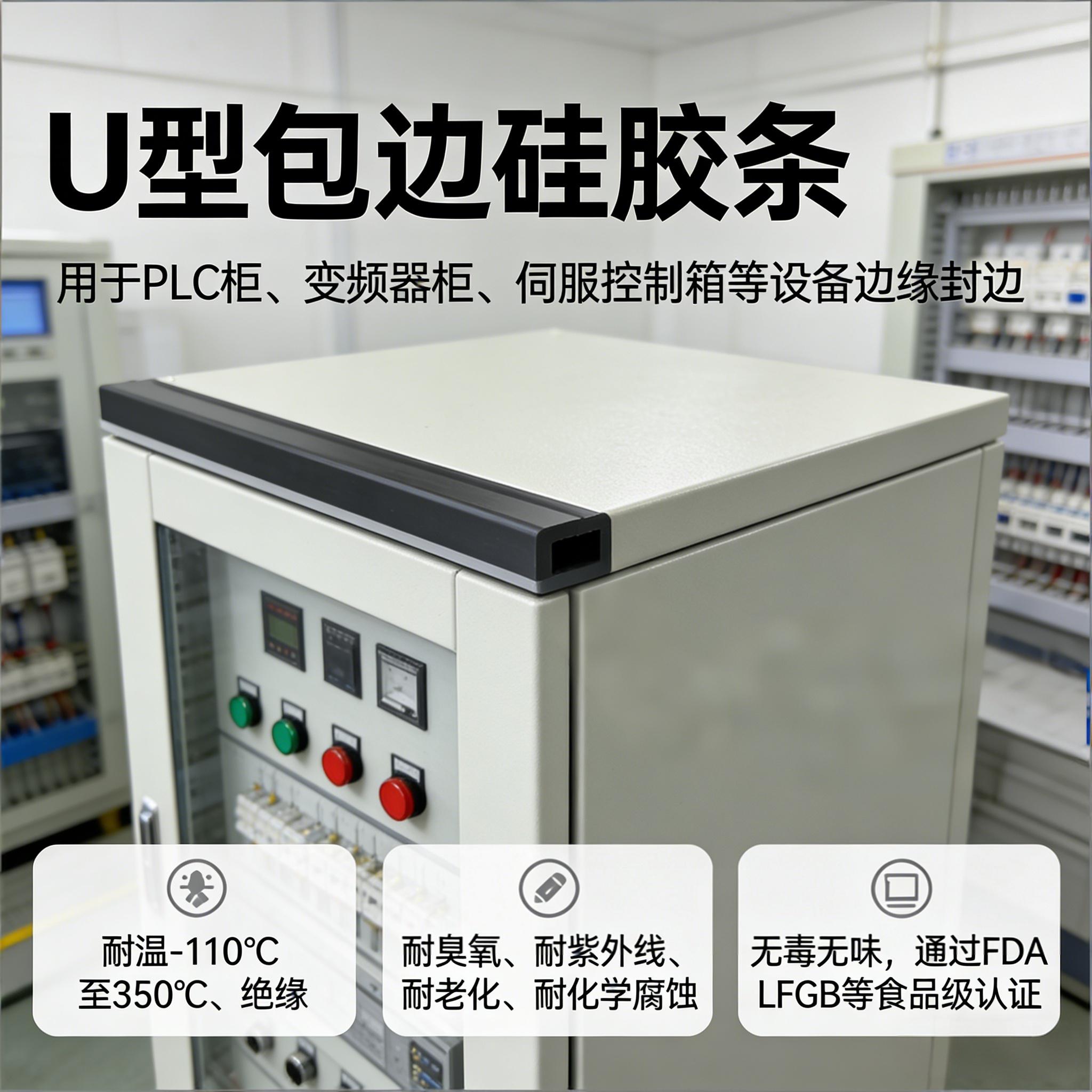 U型包边硅胶条
